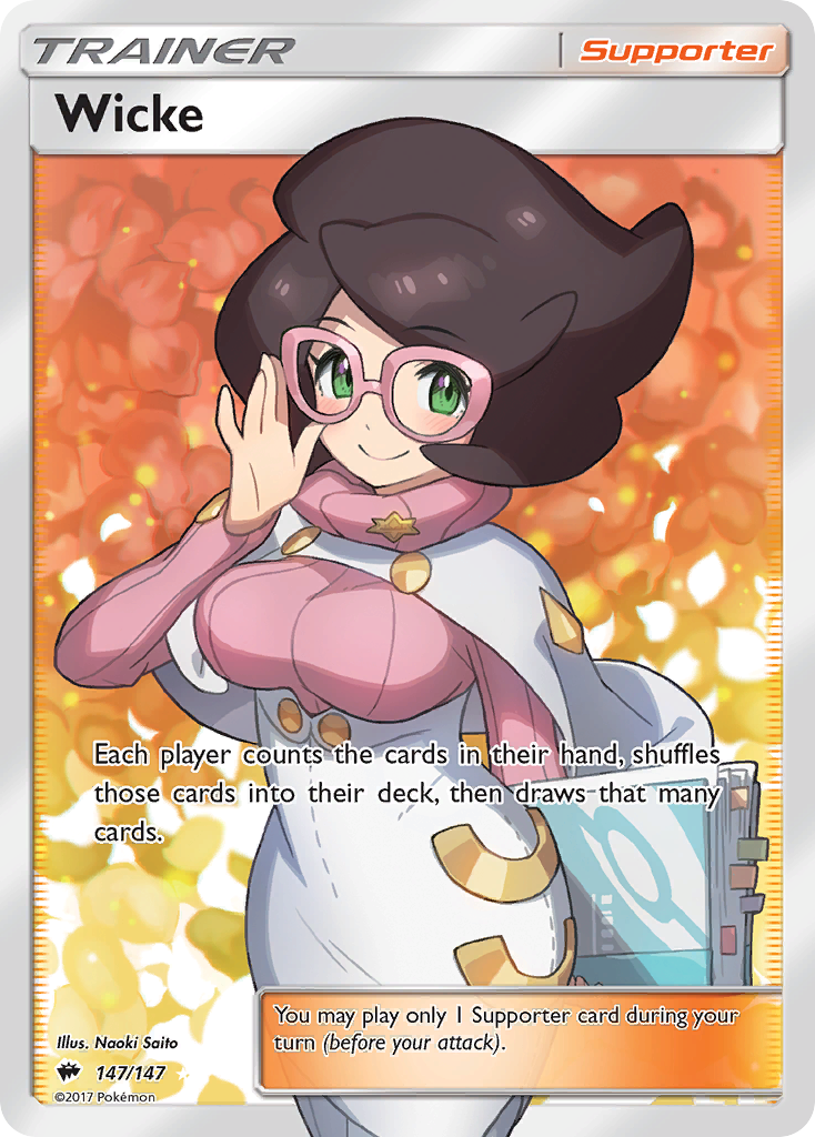 Wicke (147/147) [Sun & Moon: Burning Shadows] | Gear Gaming Bentonville