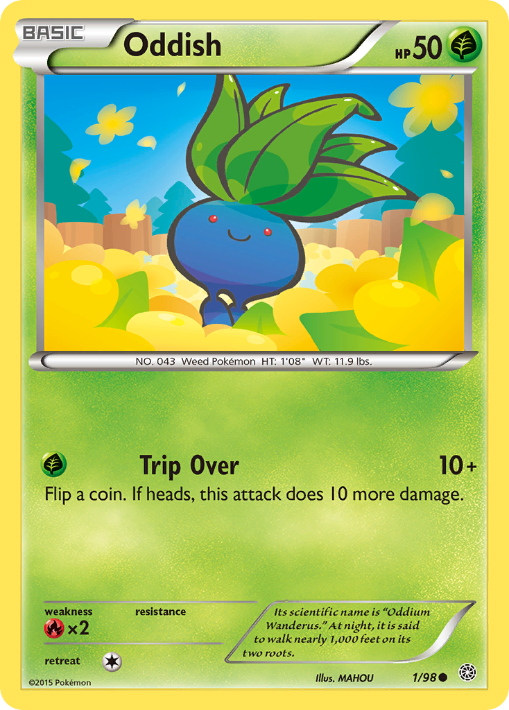 Oddish (1/98) [XY: Ancient Origins] | Gear Gaming Bentonville