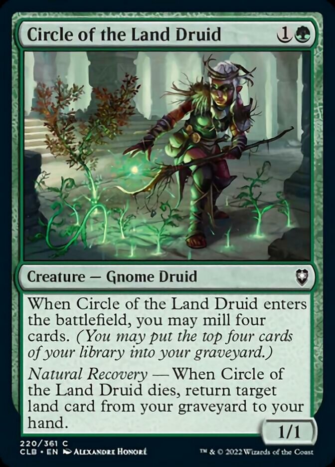 Circle of the Land Druid [Commander Legends: Battle for Baldur's Gate] | Gear Gaming Bentonville