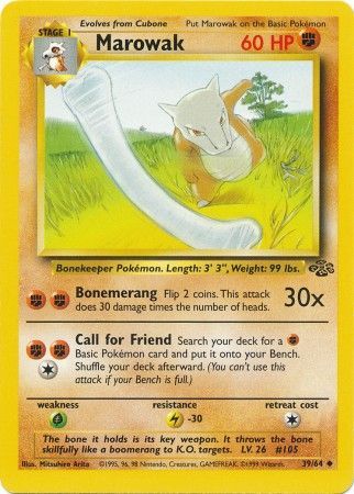 Marowak (39/64) [Jungle Unlimited] | Gear Gaming Bentonville