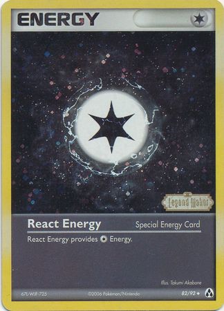 React Energy (82/92) (Stamped) [EX: Legend Maker] | Gear Gaming Bentonville