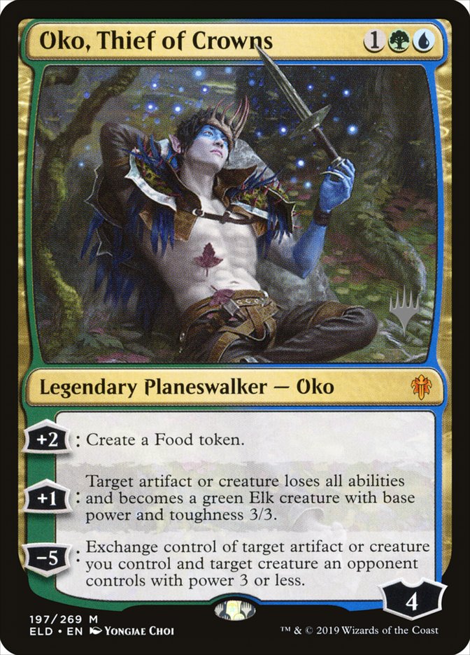 Oko, Thief of Crowns (Promo Pack) [Throne of Eldraine Promos] | Gear Gaming Bentonville