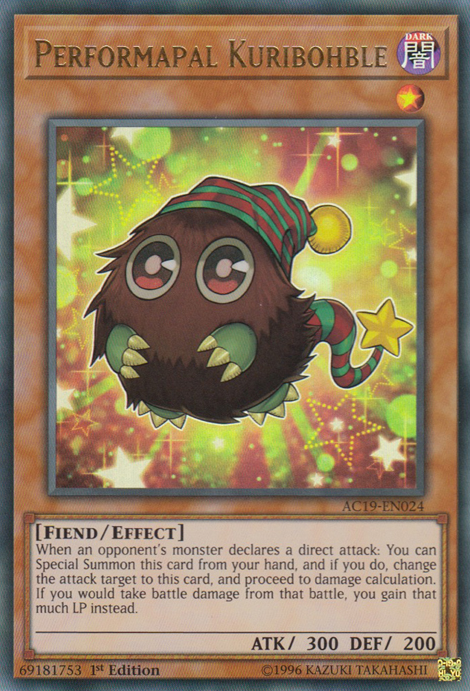 Performapal Kuribohble [AC19-EN024] Ultra Rare | Gear Gaming Bentonville