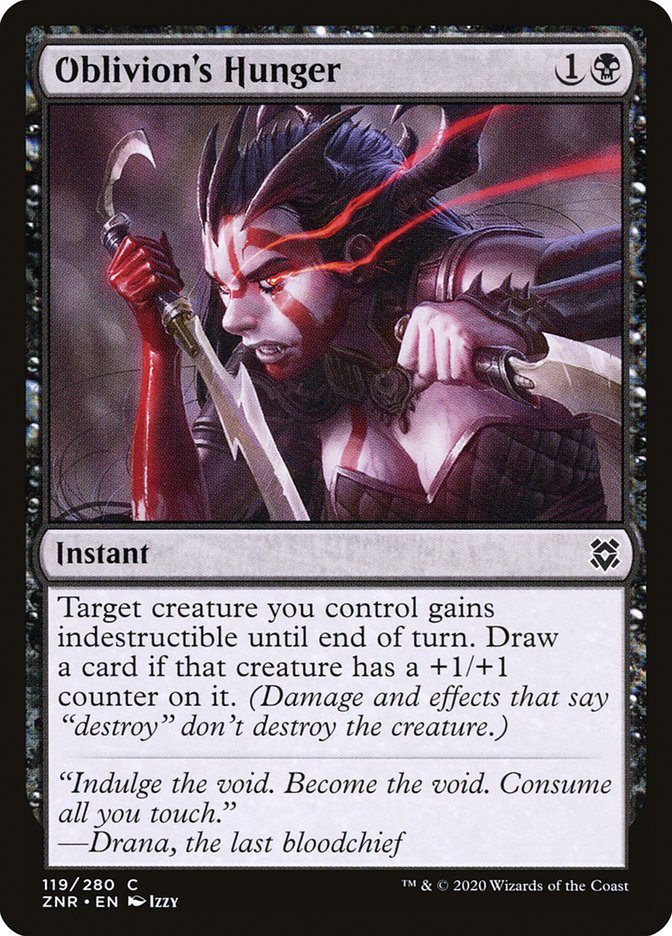 Oblivion's Hunger [Zendikar Rising] | Gear Gaming Bentonville