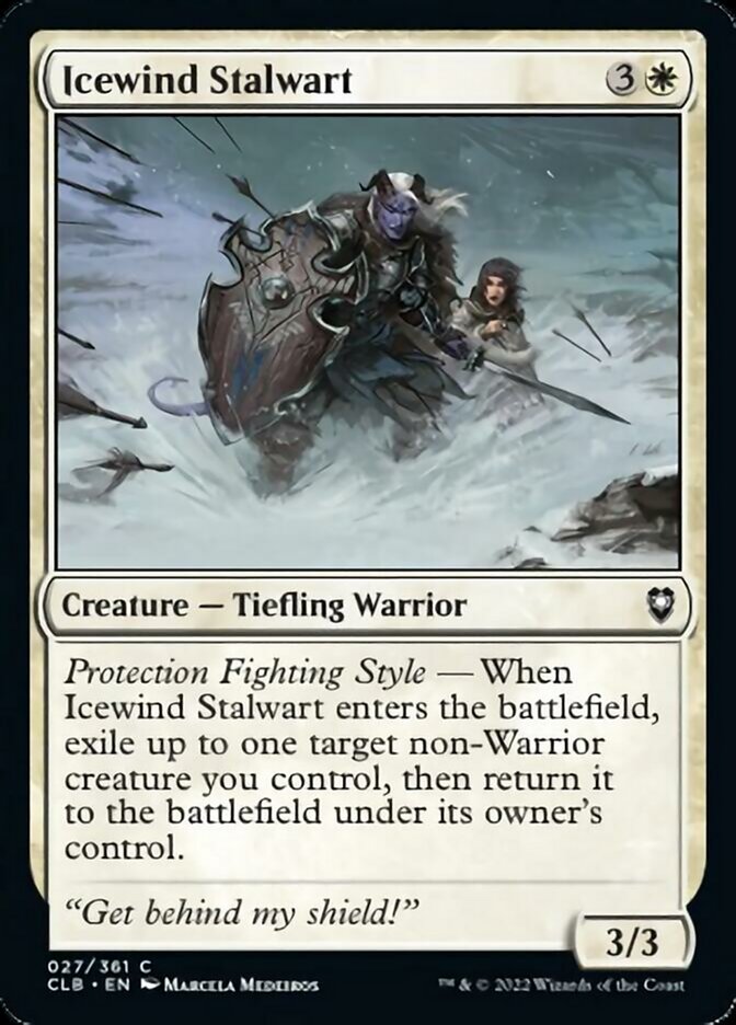 Icewind Stalwart [Commander Legends: Battle for Baldur's Gate] | Gear Gaming Bentonville