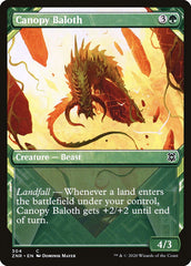 Canopy Baloth (Showcase) [Zendikar Rising] | Gear Gaming Bentonville