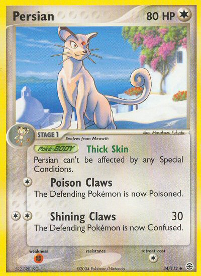 Persian (44/112) [EX: FireRed & LeafGreen] | Gear Gaming Bentonville