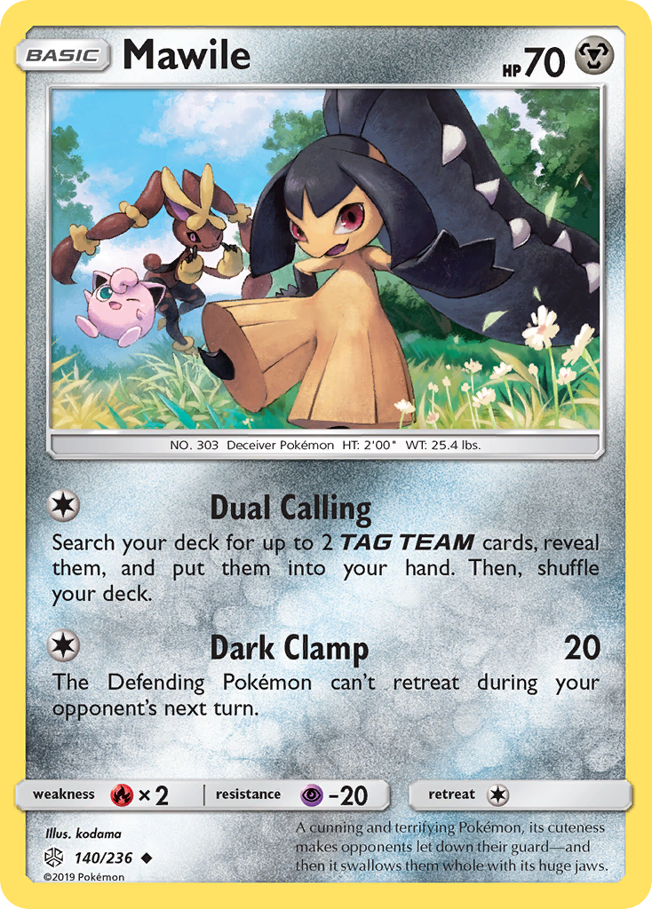 Mawile (140/236) [Sun & Moon: Cosmic Eclipse] | Gear Gaming Bentonville