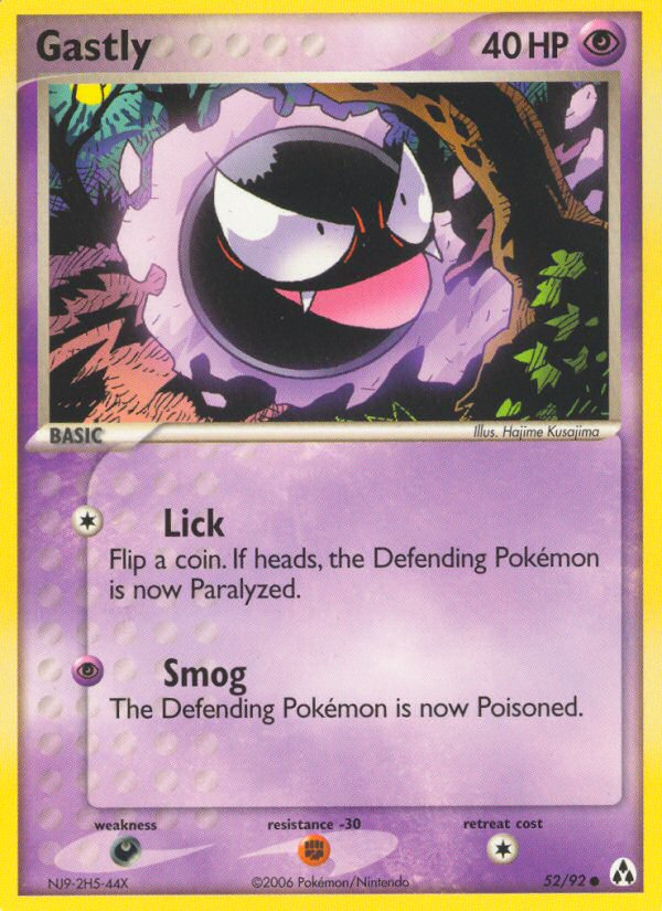 Gastly (52/92) [EX: Legend Maker] | Gear Gaming Bentonville