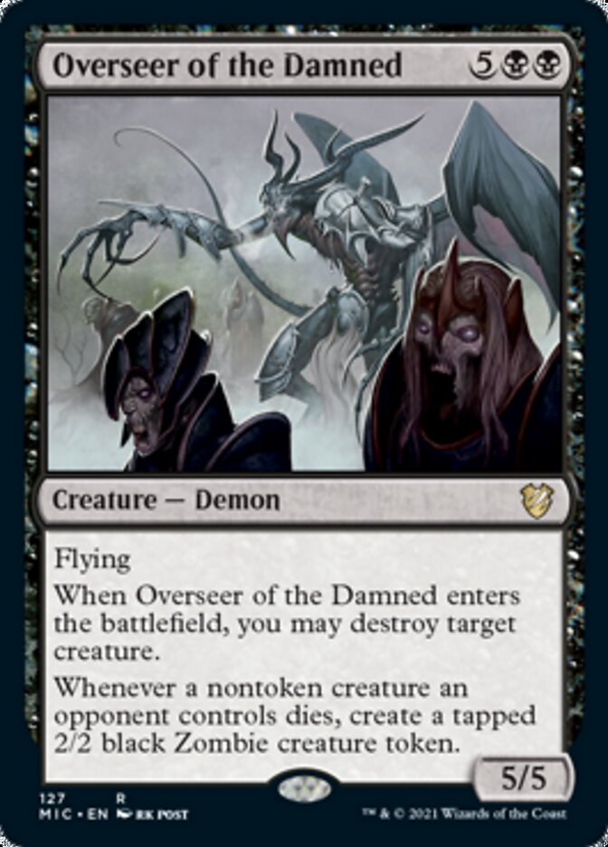 Overseer of the Damned [Innistrad: Midnight Hunt Commander] | Gear Gaming Bentonville