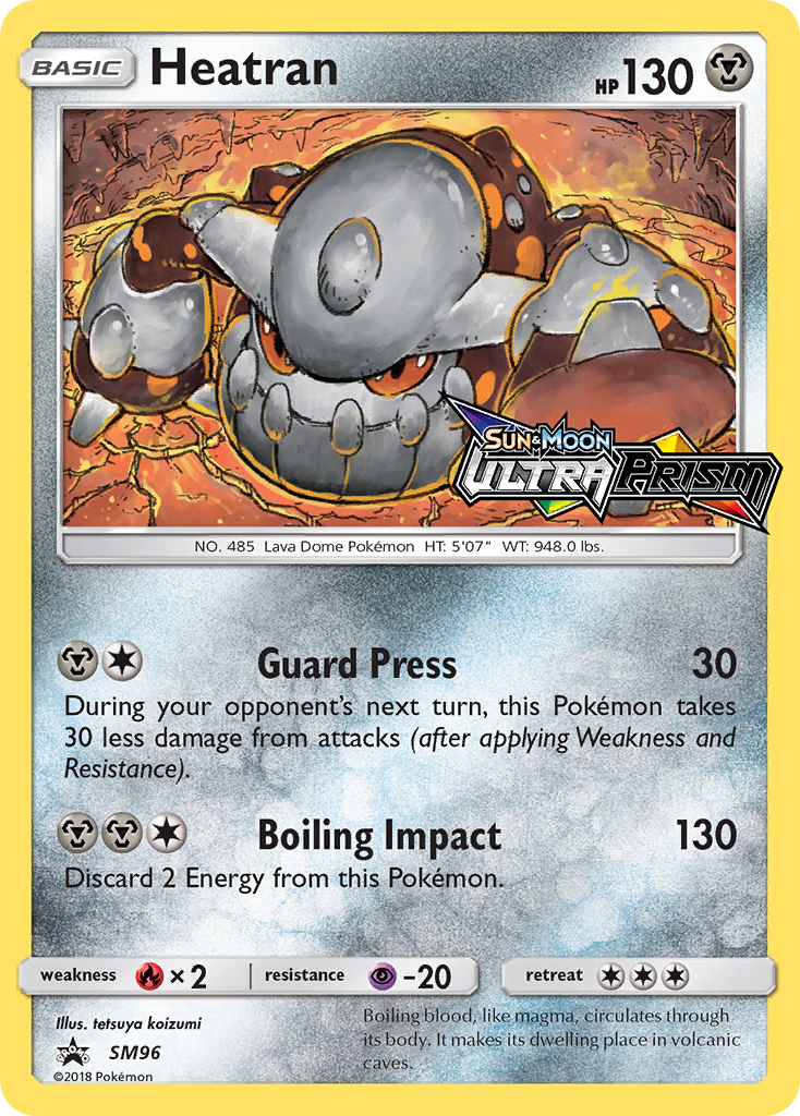 Heatran (SM96) [Sun & Moon: Black Star Promos] | Gear Gaming Bentonville