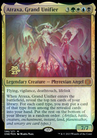 Atraxa, Grand Unifier [Phyrexia: All Will Be One Prerelease Promos] | Gear Gaming Bentonville