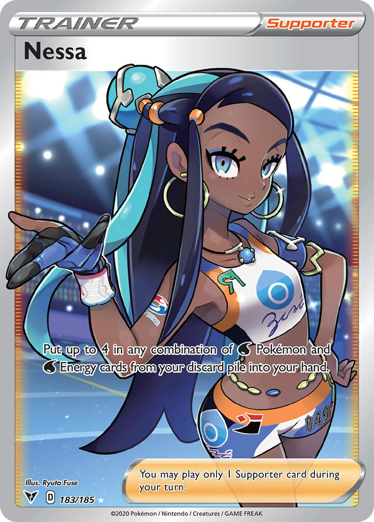 Nessa (183/185) [Sword & Shield: Vivid Voltage] | Gear Gaming Bentonville