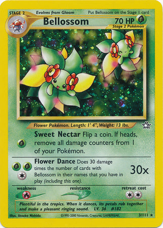 Bellossom (3/111) [Neo Genesis Unlimited] | Gear Gaming Bentonville