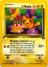 Pikachu (24) (Birthday) [Pikachu World Collection Promos] | Gear Gaming Bentonville