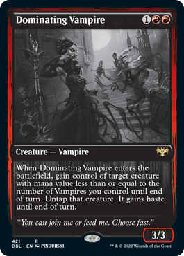 Dominating Vampire [Innistrad: Double Feature] | Gear Gaming Bentonville