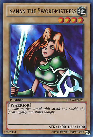 Kanan the Swordmistress [LCYW-EN228] Ultra Rare | Gear Gaming Bentonville