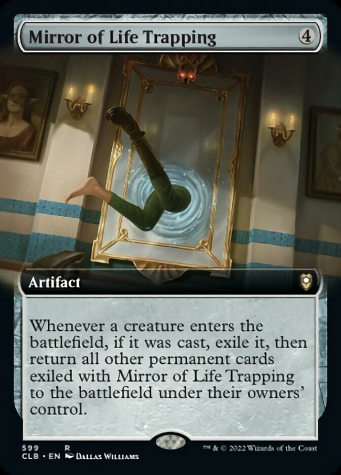 Mirror of Life Trapping (Extended Art) [Commander Legends: Battle for Baldur's Gate] | Gear Gaming Bentonville