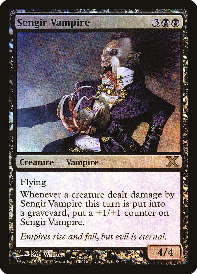 Sengir Vampire (Premium Foil) [Tenth Edition] | Gear Gaming Bentonville