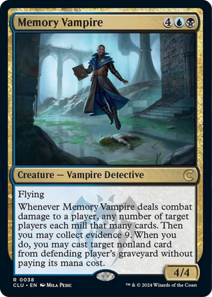 Memory Vampire [Ravnica: Clue Edition] | Gear Gaming Bentonville