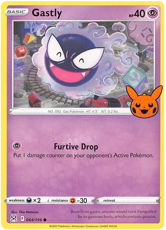 Gastly (064/196) [Trick or Trade 2023] | Gear Gaming Bentonville