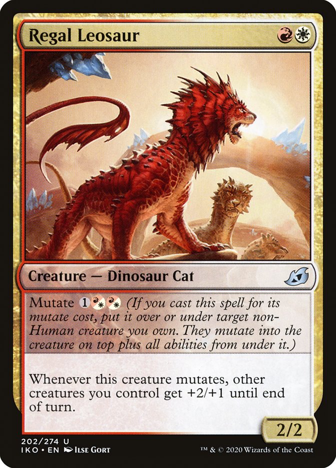 Regal Leosaur [Ikoria: Lair of Behemoths] | Gear Gaming Bentonville