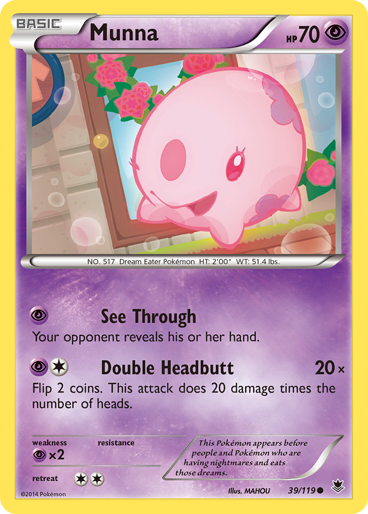 Munna (39/119) [XY: Phantom Forces] | Gear Gaming Bentonville