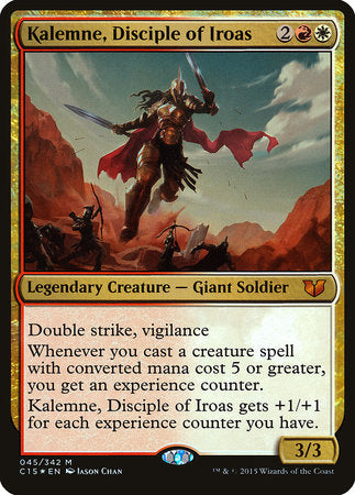 Kalemne, Disciple of Iroas (Oversized) [Oversize Cards] | Gear Gaming Bentonville