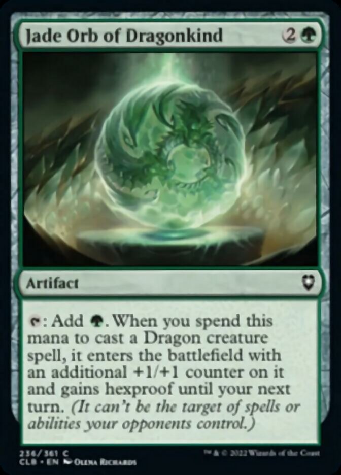 Jade Orb of Dragonkind [Commander Legends: Battle for Baldur's Gate] | Gear Gaming Bentonville