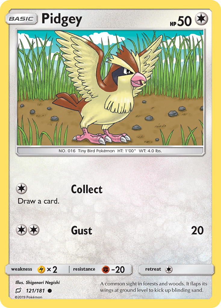 Pidgey (121/181) [Sun & Moon: Team Up] | Gear Gaming Bentonville