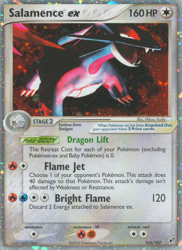 Salamence ex (103/107) [EX: Deoxys] | Gear Gaming Bentonville