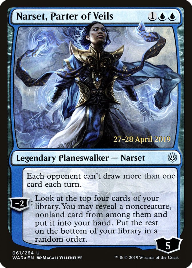 Narset, Parter of Veils  [War of the Spark Prerelease Promos] | Gear Gaming Bentonville