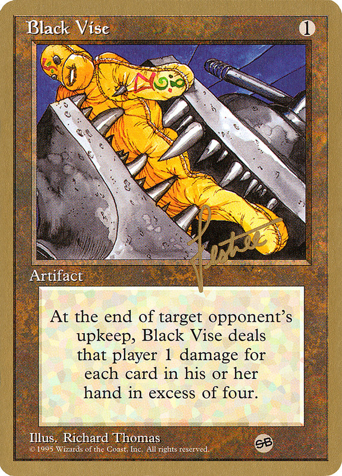 Black Vise (Bertrand Lestree) (SB) [Pro Tour Collector Set] | Gear Gaming Bentonville