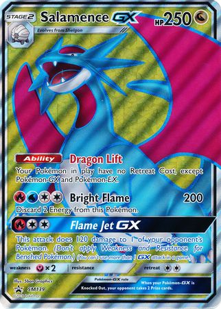 Salamence GX (SM139) (Jumbo Card) [Sun & Moon: Black Star Promos] | Gear Gaming Bentonville