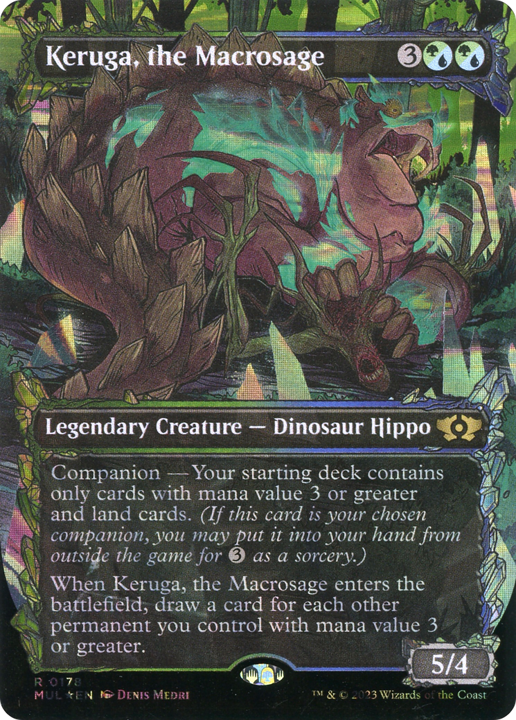 Keruga, the Macrosage (Halo Foil) [Multiverse Legends] | Gear Gaming Bentonville