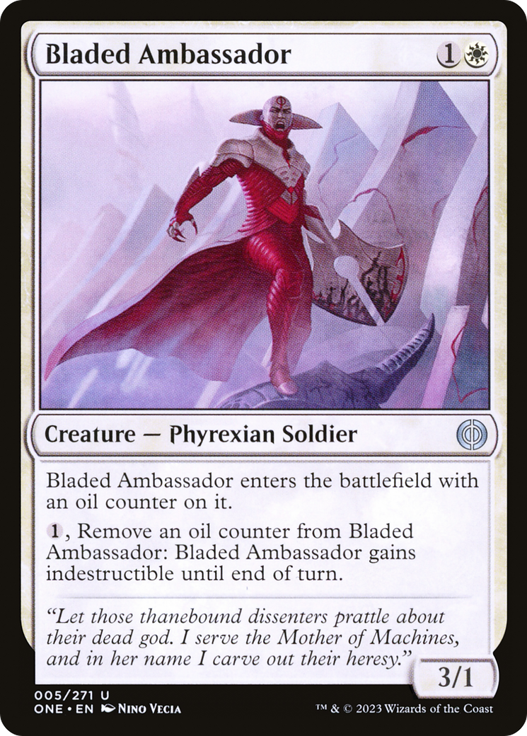 Bladed Ambassador [Phyrexia: All Will Be One] | Gear Gaming Bentonville