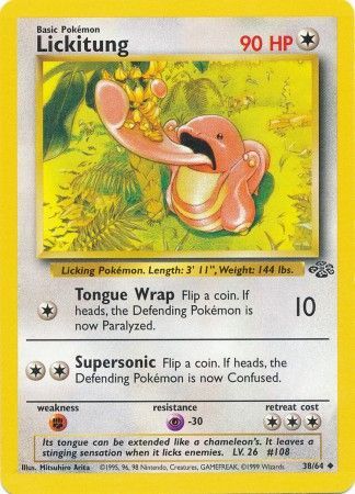 Lickitung (38/64) [Jungle Unlimited] | Gear Gaming Bentonville