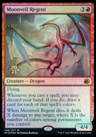 Moonveil Regent [Innistrad: Midnight Hunt Prerelease Promos] | Gear Gaming Bentonville