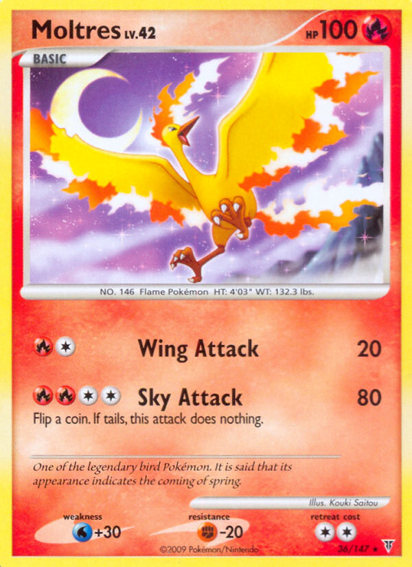 Moltres (36/147) [Platinum: Supreme Victors] | Gear Gaming Bentonville