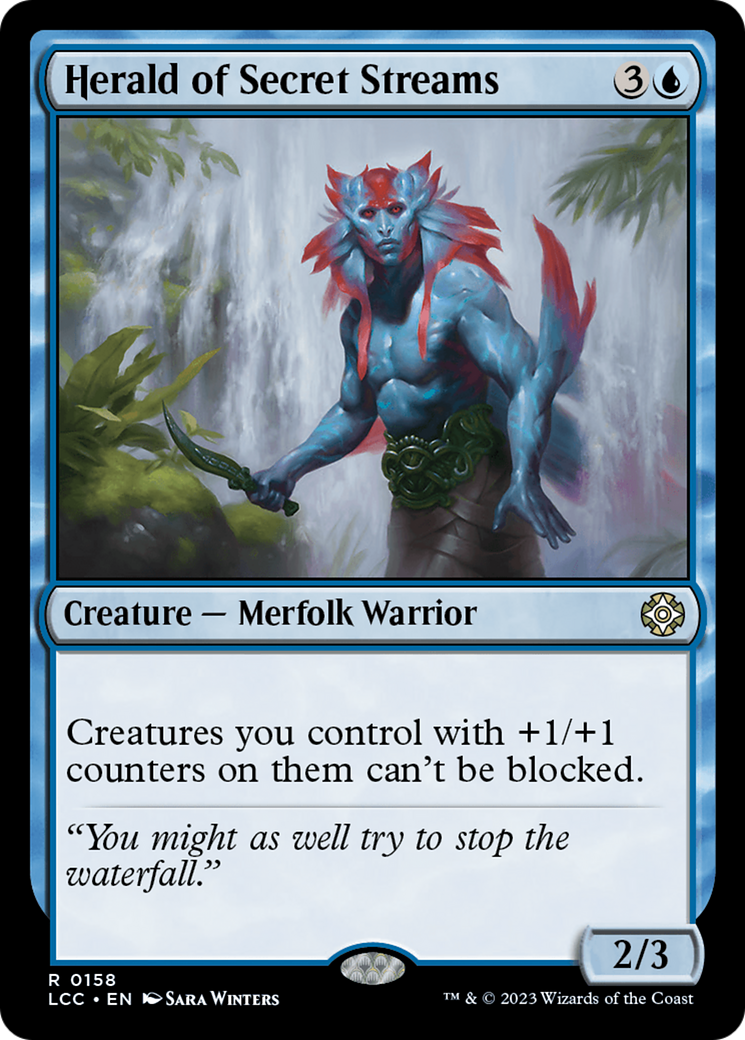 Herald of Secret Streams [The Lost Caverns of Ixalan Commander] | Gear Gaming Bentonville