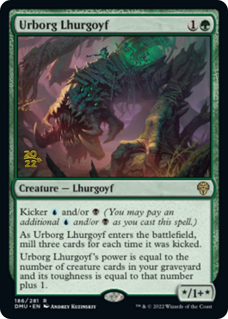 Urborg Lhurgoyf [Dominaria United Prerelease Promos] | Gear Gaming Bentonville