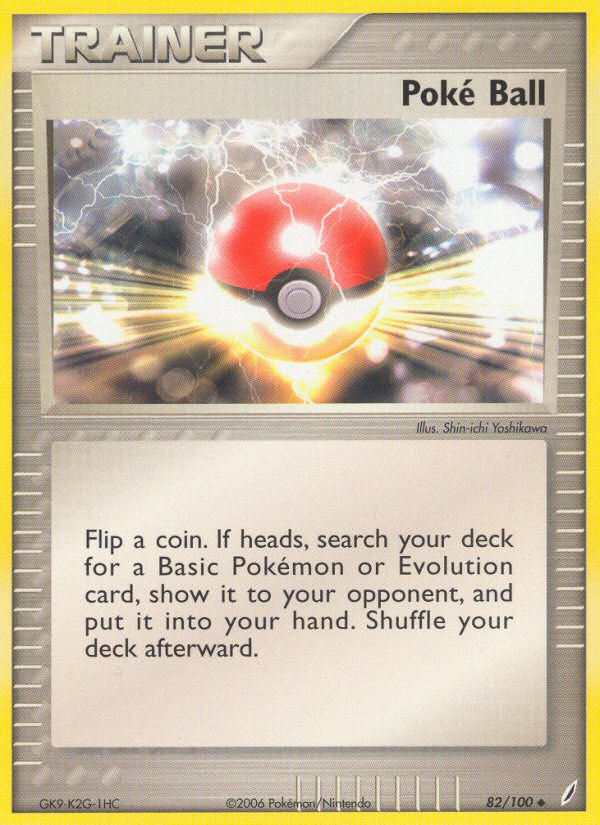 Poke Ball (82/100) [EX: Crystal Guardians] | Gear Gaming Bentonville