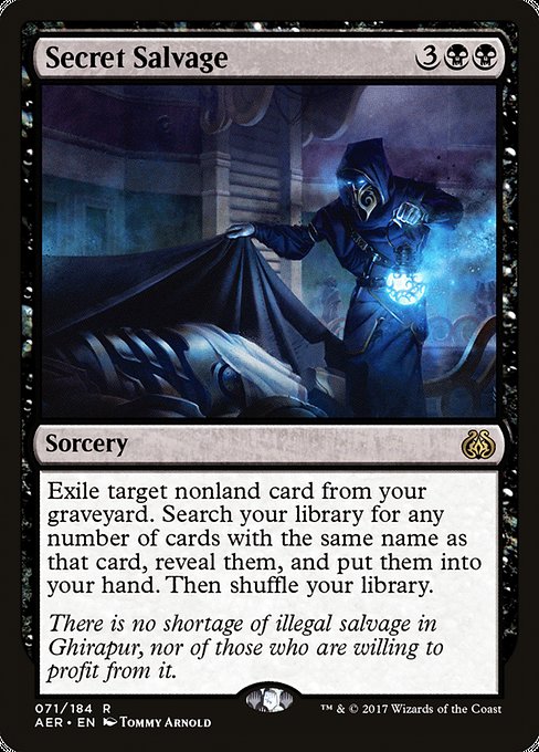 Secret Salvage [Aether Revolt] | Gear Gaming Bentonville