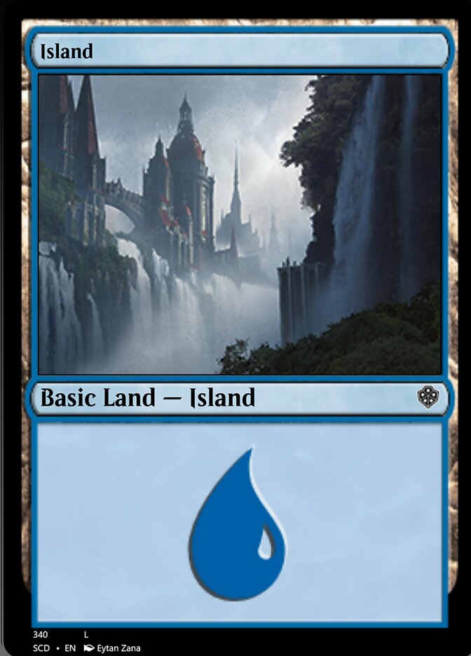 Island (340) [Starter Commander Decks] | Gear Gaming Bentonville