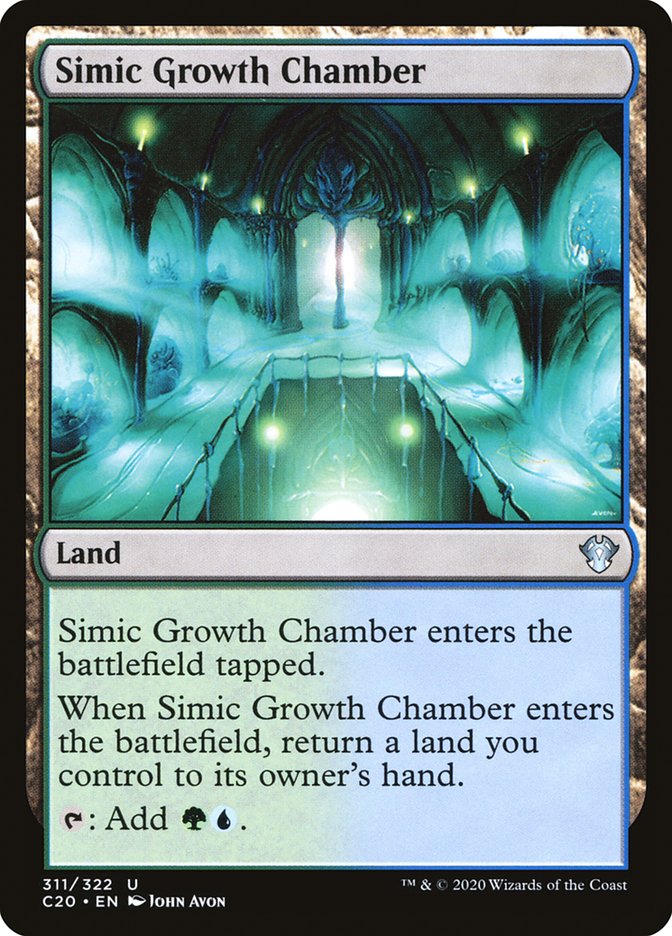 Simic Growth Chamber [Commander 2020] | Gear Gaming Bentonville