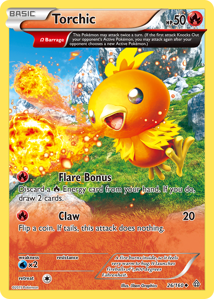 Torchic (26/160) [XY: Primal Clash] | Gear Gaming Bentonville