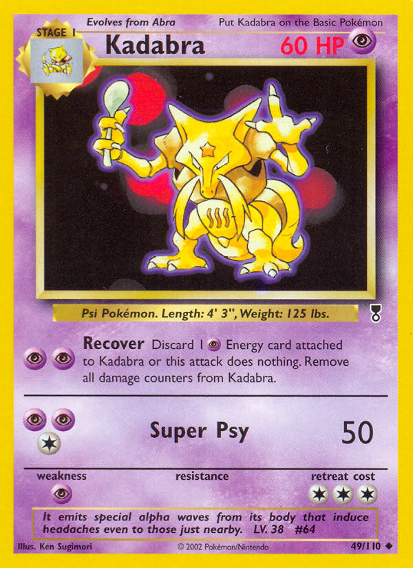 Kadabra (49/110) [Legendary Collection] | Gear Gaming Bentonville