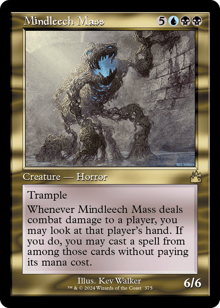 Mindleech Mass (Retro Frame) [Ravnica Remastered] | Gear Gaming Bentonville