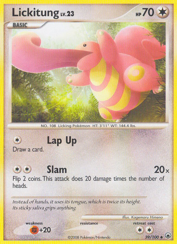 Lickitung (39/100) [Diamond & Pearl: Majestic Dawn] | Gear Gaming Bentonville