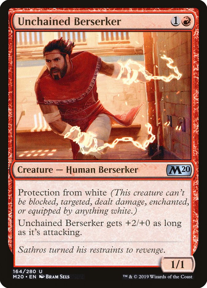 Unchained Berserker [Core Set 2020] | Gear Gaming Bentonville